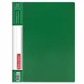 Папка-скоросшиватель Brauberg Contract (А4, 700мкм, до 100л, пластик, внутр. карман) зеленая (221784), 30шт.