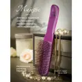 Универсальная японская расческа для волос Majestic Pearl Violet, 568 зубчиков
