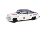 Модель коллекционная GREENLIGHT Mercury eight coupe red crown 1949 white/blue (длина модели 6-10 см)