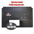 Клавиатура Rus Palmrest с подсветкой для ASUS TUF Gaming 3Puls, RU RGB Backlit