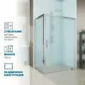 Душевой уголок GWMPKB019R 95x180 см, цвет фурнитуры хром блестящий, стекло матовое закаленное 6 мм