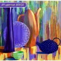 Алмазная мозаика 'Натюрморт сентября', Виктория Крупская, 40*50 см, Cristyle, Cr 450091