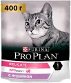 Сухой корм Pro Plan для взрослых кошек с чувствительным пищеварением или особыми предпочтениями в еде, с высоким содержанием индейки 400 г х 3 шт