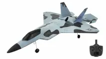 Самолет на пульте управления IMITATE F22A RAPTOR RTF 2.4G XK Innovation A180-F22