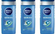 Гель для душа мужской NIVEA Men 2в1 Arctic OCEAN для тела и волос с морской солью, 250 мл х 3 шт