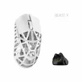 Белая беспроводная игровая мышь Beast X Pro 39g