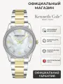 Наручные часы KENNETH COLE, золотой, серебряный