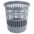Корзина для бумаг Staff Basic сетчатая, 9 л, серая (237916)