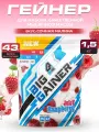 Гейнер BIGSNT BIG GAINER 1.5 кг. для набора мышечной массы и веса, высокобелковый коктейль