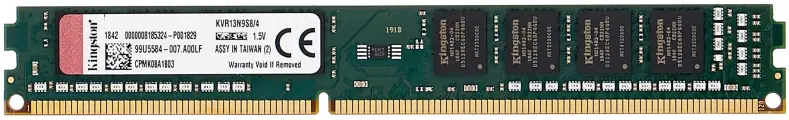 Оперативная память Kingston DD3 4GB (KVR13N9S8/4), 4ГБ, DIMM, 1333МГц