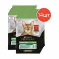 Влажный корм PRO PLAN Sterilised MAINTENANCE для взрослых стерилизованных кошек с говядиной в соусе, 85 г 14 шт