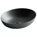 Накладная раковина Ceramicanova Element CN6017MDH овальная 52х40 тёмный антрацит
