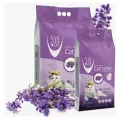 Комкующийся наполнитель Vancat VAN CAT Lavender для кошачьих туалетов без пыли с ароматом лаванды 5 кг