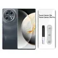Tecno Camon 30s / 30S Pro CLA6 Защитное стекло изогнутое 3D UV (клей + УФ лампа) для техно камон 30с про прозрачное без рамки ультрафиолетовое glass