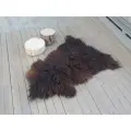 Шкура сибирской овцы Shkura-Dekor коричневая премиум выделка