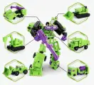 Робот-трансформер десептикон Девастатор 6 в 1. (Сборка в одного большого робота из 6 разных)