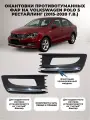 Окантовки противотуманных фар на Volkswagen Polo 5 (2015 - 2020 г. в.)
