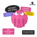 Игрушка Mr.Kranch для собак Сова 13 см розовая с ароматом бекона