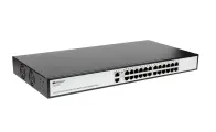 ORIGO OS1226P/285W/A1A Неуправляемый PoE-коммутатор 24x100Base-TX PoE+, 2x1000Base-T, PoE-бюджет 285 Вт, корпус металл