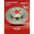 Диск тормозной Kortex для HAVAL F7/F7X задний (d 304mm)