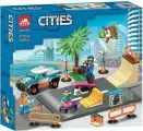 Конструктор/ Город/ City/Сити/ Скейт-парк/ 217 деталей/ 60053