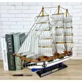 Декоративная модель корабля . Св. Владимир, дерево 48х45х10 см