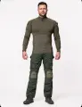 Тактический мужской костюм COMBAT с защитными наколенниками олива XL
