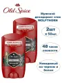 Дезодорант мужской Old Spice Wolfthorn, твердый премиум парфюм, 2шт х 50мл