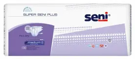 Seni Подгузники для взрослых Super Plus, 75-110 см, M (30 шт.)