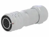 Вилка WEIPU SF1210/S9II, мама, пайка, на провод, 125 В, 1 шт