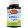 Kid's с витамином С Carlson Labs, с натуральным апельсиновым вкусом, 125 мг, 60 жевательных конфет