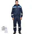 Костюм рабочий летний муж. Антей СОП син/вас (КПК) 60-62 (120-124)/182-188