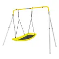 Качели Romana двойные + лодка качели R.103.28.04 серый/жёлтый СГ000006173