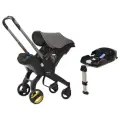 Коляска автокресло детское Doona + группа 0+ (до 13 кг) с базой Isofix, Grey Hound