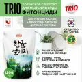 Средство для мытья посуды Трио Фитонциды, антибактериальное, с ароматом таежной хвои, 1,2 л