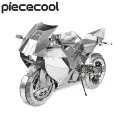 Piececool Металлические 3D Пазлы Мотоцикл из нержавеющей стали для взрослых