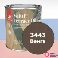 Tikkurila Valtti Terrace Oil Масло для террас 0,9 л Цвет 3443 Венге