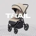 Коляска детская прогулочная всесезонная MOWBaby TRAIL MB090 Beige 2025