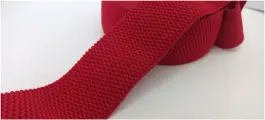 Резинка тканая Raccoonya декоративная 60мм Support (намотка 10м), красный №115