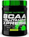 Аминокислоты Scitec Nutrition BCAA+Glutamine Xpress, 300 г, вкус: лайм