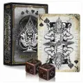 Карты игральные Тузы Египта Тёмное издание/ коллекционная колода 63 х 88 мм/ покерные карты бумажные 54 шт. для фокусов, настольных игр от April GS