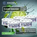 EIKOSHA Набор ароматизаторов для машины и дома - CLEAR SQUASH / кристальная свежесть, автомобильный парфюм, арт. A-24 (5 шт.)