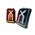 Фонари The Best DLAA X-Black, для LADA 2121/2131, светодиодные, задние, 2 шт