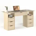 Стол письменный БАНГА-73-Я дуб молочный