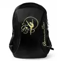 Рюкзак для художественной гимнастики с вышивкой 216-GS Размер М Чёрный