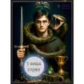 Алмазная мозаика COLOR VISION OF LIFE Гарри Поттер, с крестражами, 40x50 см