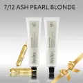 KYDRA: Краска 7/12 ASH PEARL BLONDE Kydracreme 2 шт, Ампулы в ассортименте 2 ампулы по 10мл, Подарок