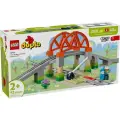 Конструктор LEGO DUPLO Town - Мост и железнодорожные пути - Дополнительный набор - Лего Дупло 10426