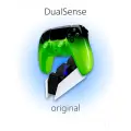 Беспроводной геймпад Sony DualSense для PS5, зелено-черный (Remix Green) + оригинальная зарядная станция