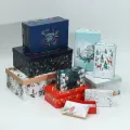 Коробка подарочная Дарите счастье Новогодний, 10 шт. разноцветный 10 шт. 20 см 33 см 1550 г новогодний